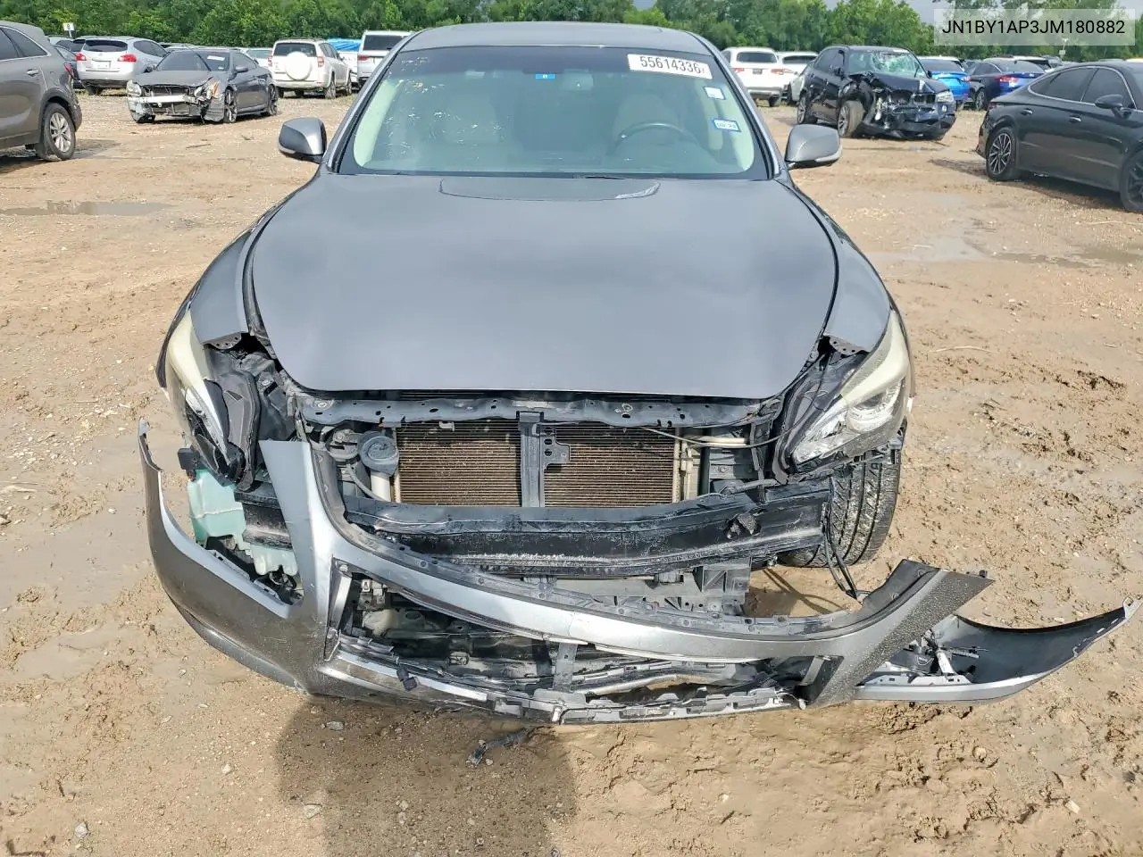 2018 Infiniti Q70 3.7 Luxe VIN: JN1BY1AP3JM180882 Lot: 55614336