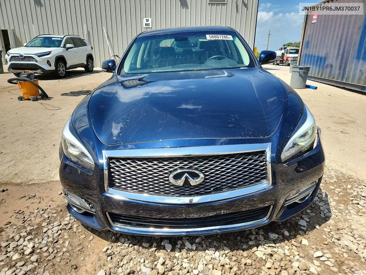 2018 Infiniti Q70L 3.7 Luxe VIN: JN1BY1PR6JM370037 Lot: 58807286