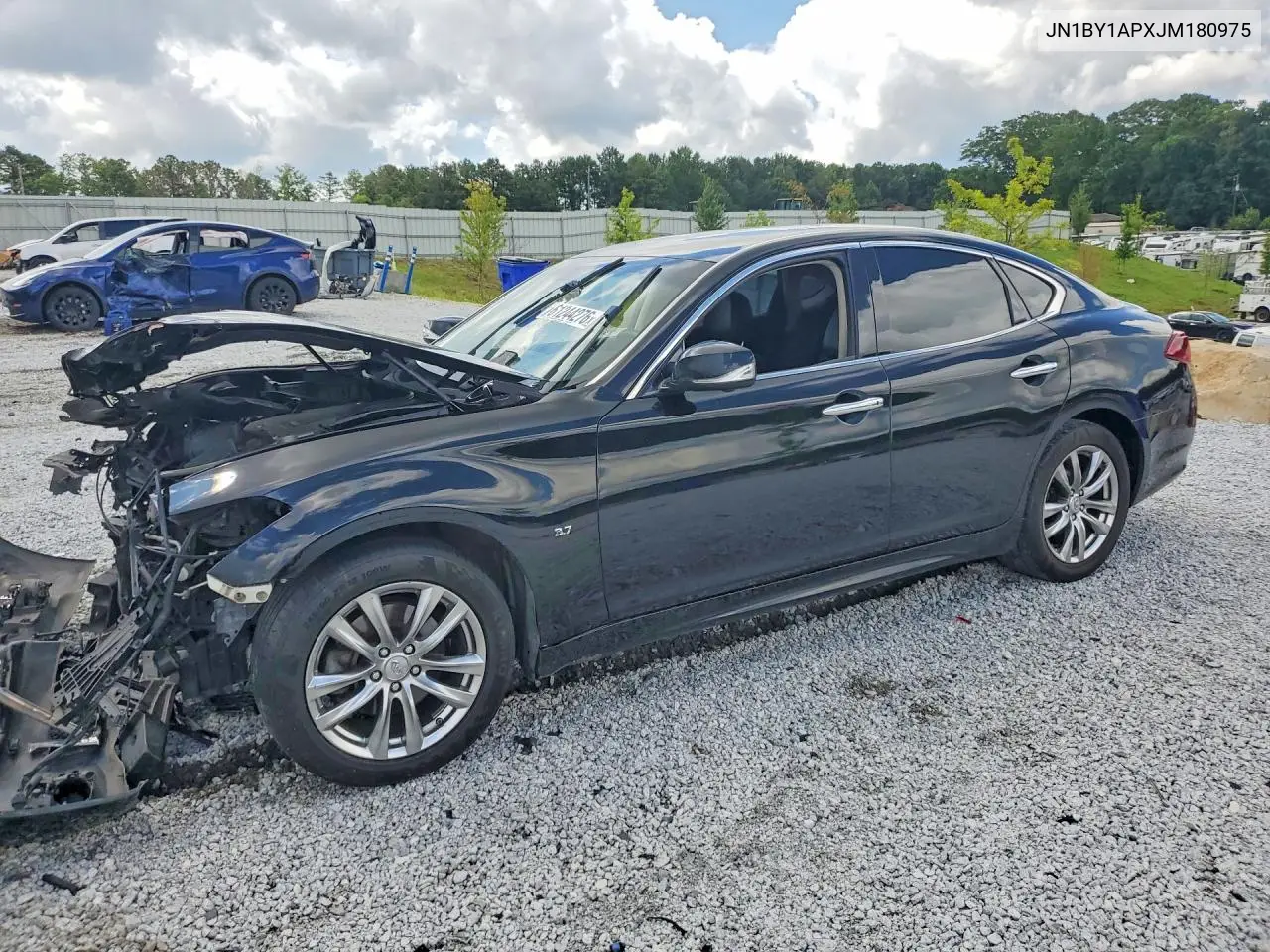 2018 Infiniti Q70 3.7 Luxe VIN: JN1BY1APXJM180975 Lot: 61244276