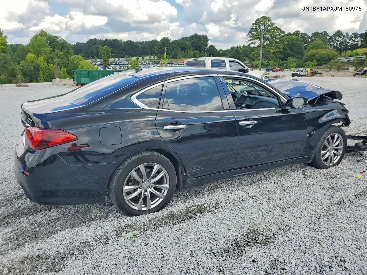 2018 Infiniti Q70 3.7 Luxe VIN: JN1BY1APXJM180975 Lot: 61244276