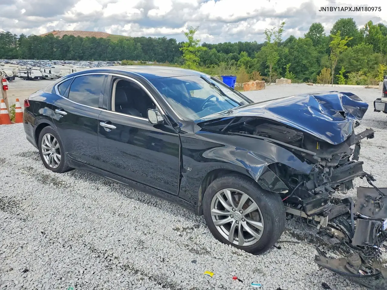 2018 Infiniti Q70 3.7 Luxe VIN: JN1BY1APXJM180975 Lot: 61244276