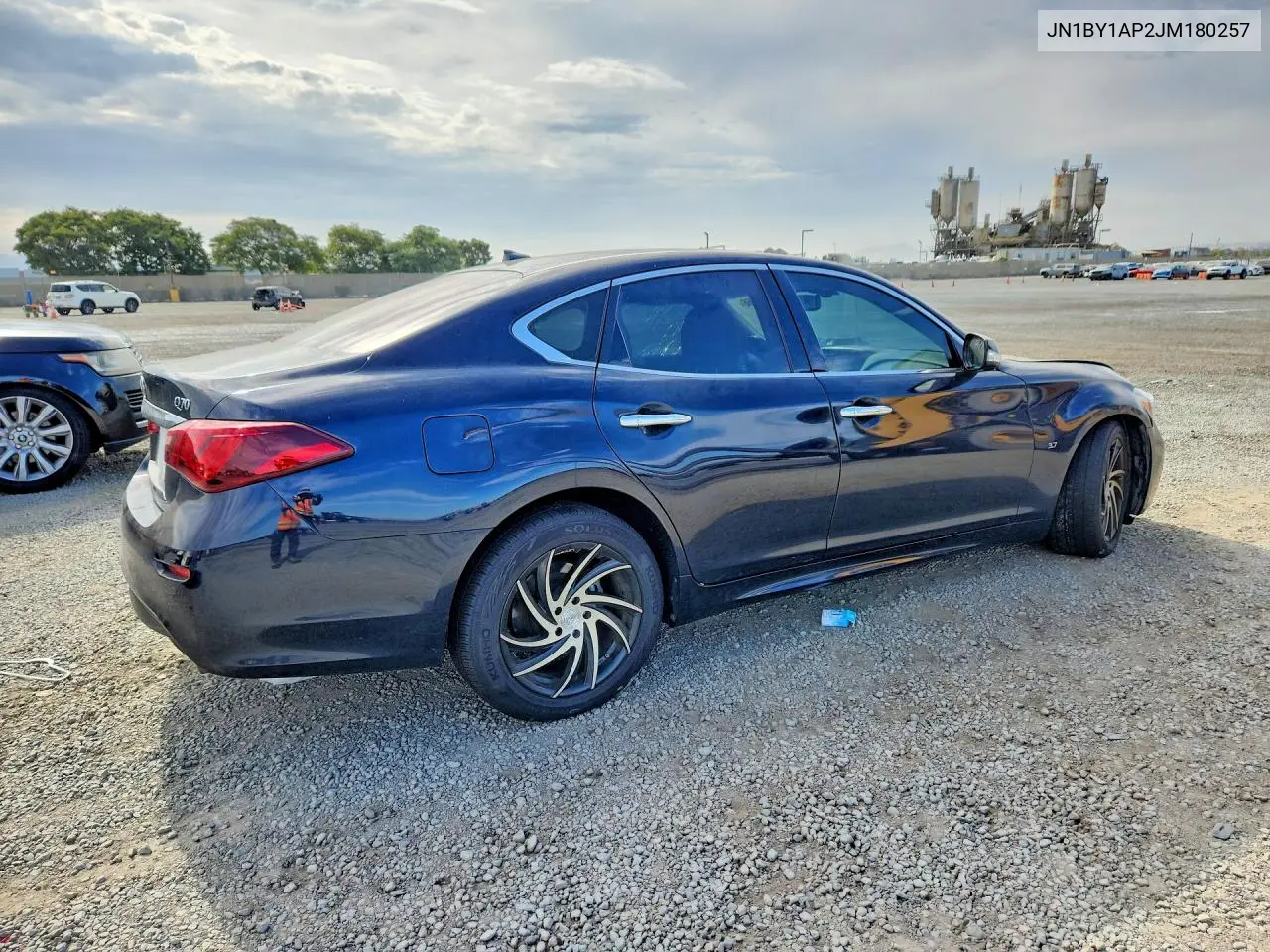 2018 Infiniti Q70 3.7 Luxe VIN: JN1BY1AP2JM180257 Lot: 61805566