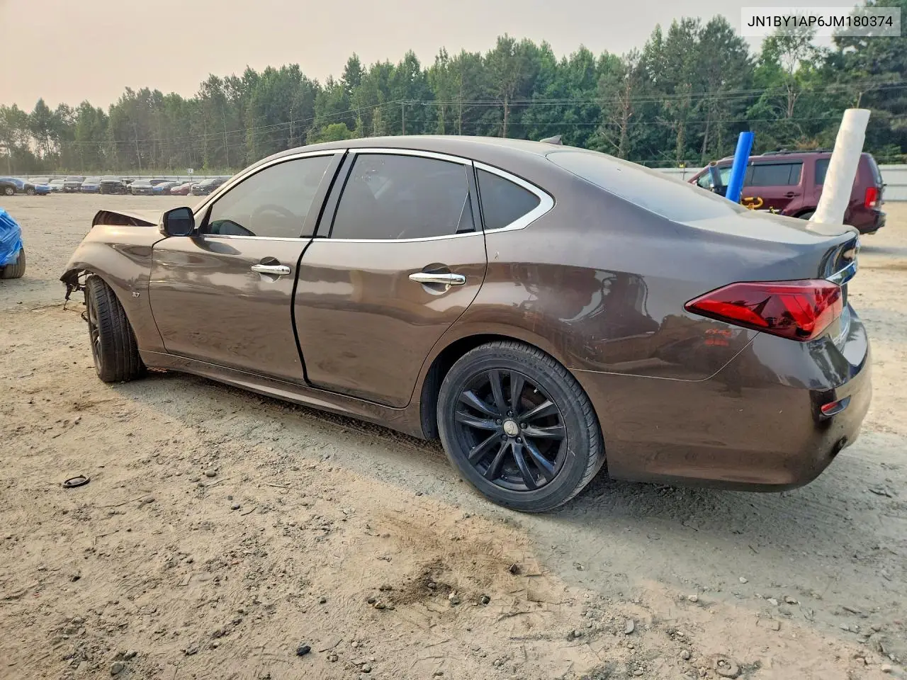 2018 Infiniti Q70 3.7 Luxe VIN: JN1BY1AP6JM180374 Lot: 45671795