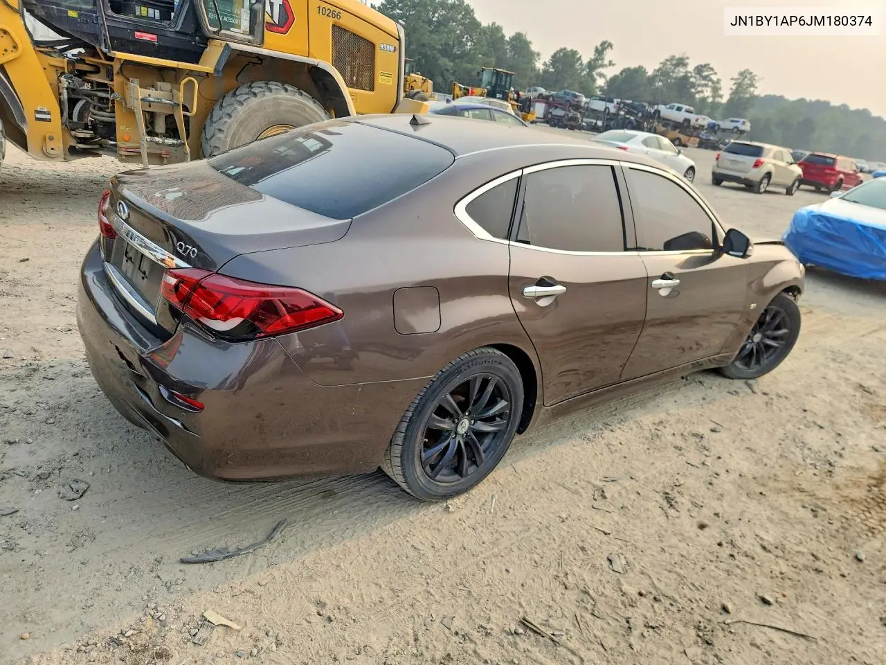 2018 Infiniti Q70 3.7 Luxe VIN: JN1BY1AP6JM180374 Lot: 45671795