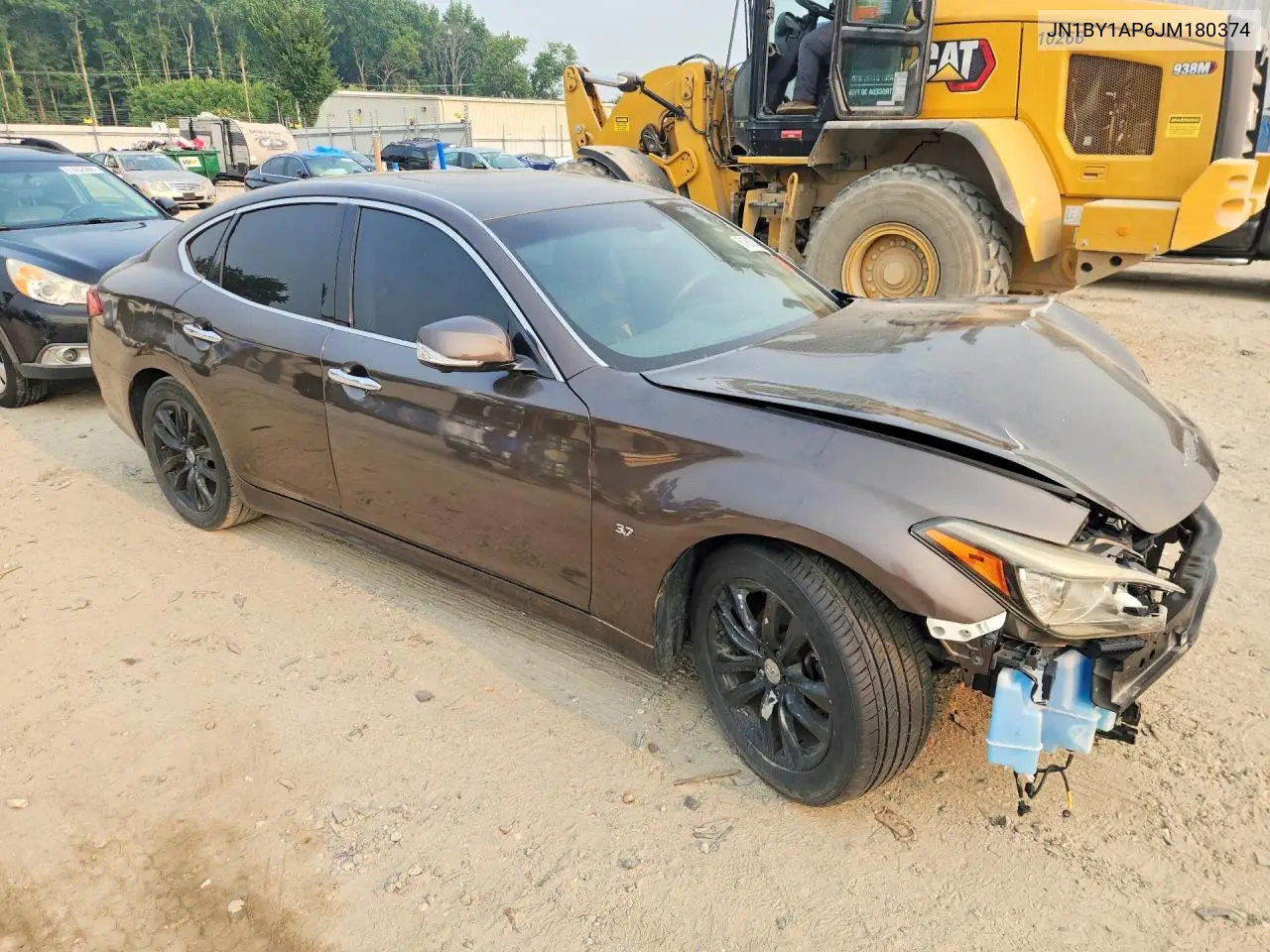 2018 Infiniti Q70 3.7 Luxe VIN: JN1BY1AP6JM180374 Lot: 45671795