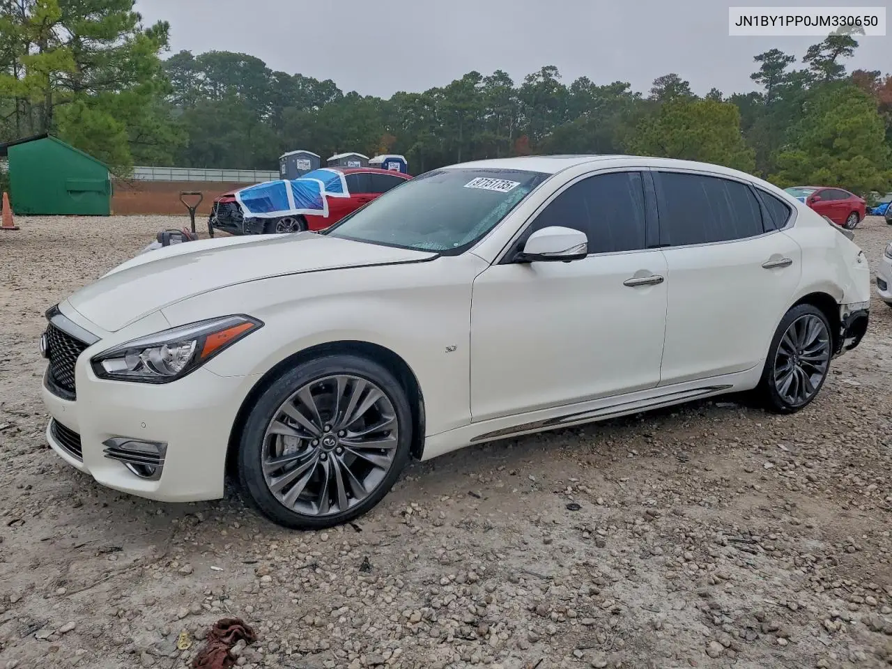 2018 Infiniti Q70L 3.7 Luxe VIN: JN1BY1PP0JM330650 Lot: 97151735