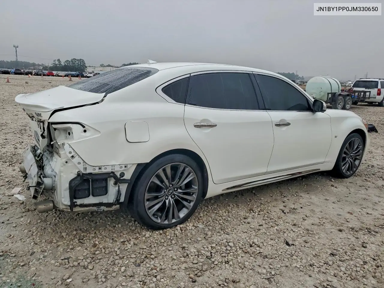 2018 Infiniti Q70L 3.7 Luxe VIN: JN1BY1PP0JM330650 Lot: 97151735