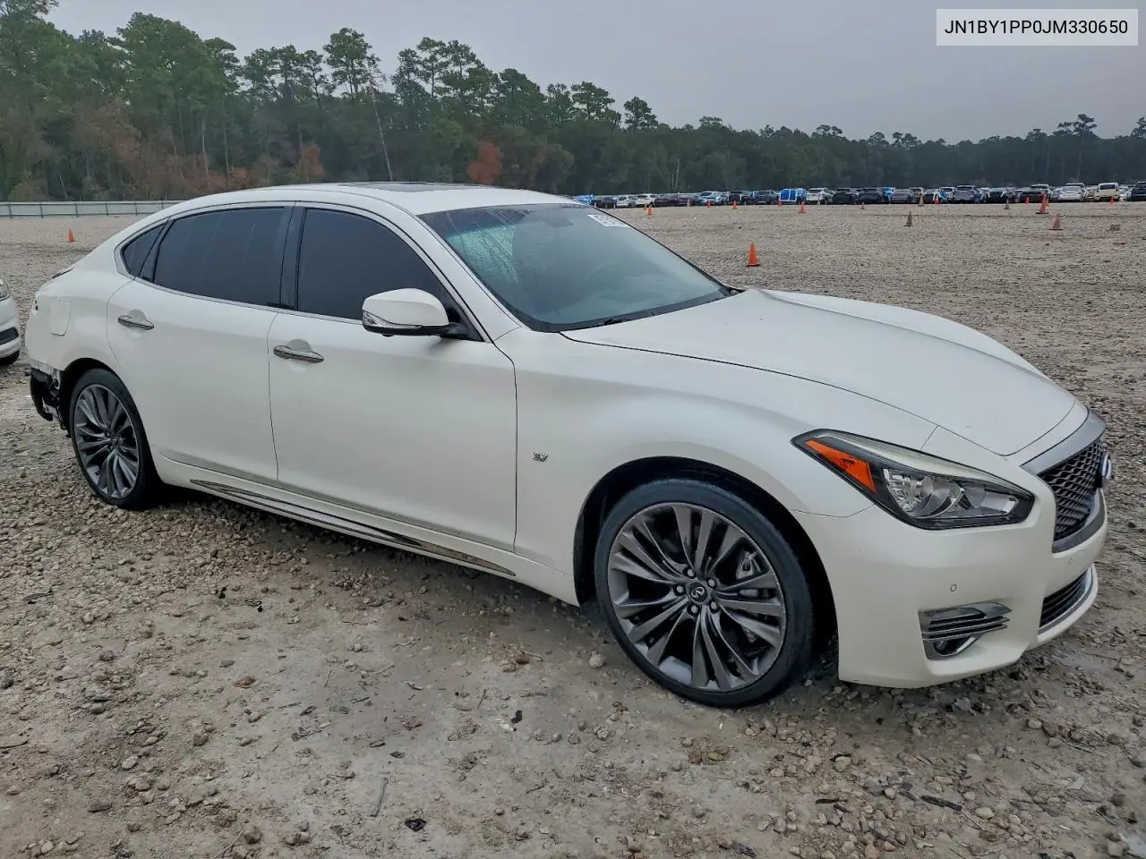 2018 Infiniti Q70L 3.7 Luxe VIN: JN1BY1PP0JM330650 Lot: 97151735