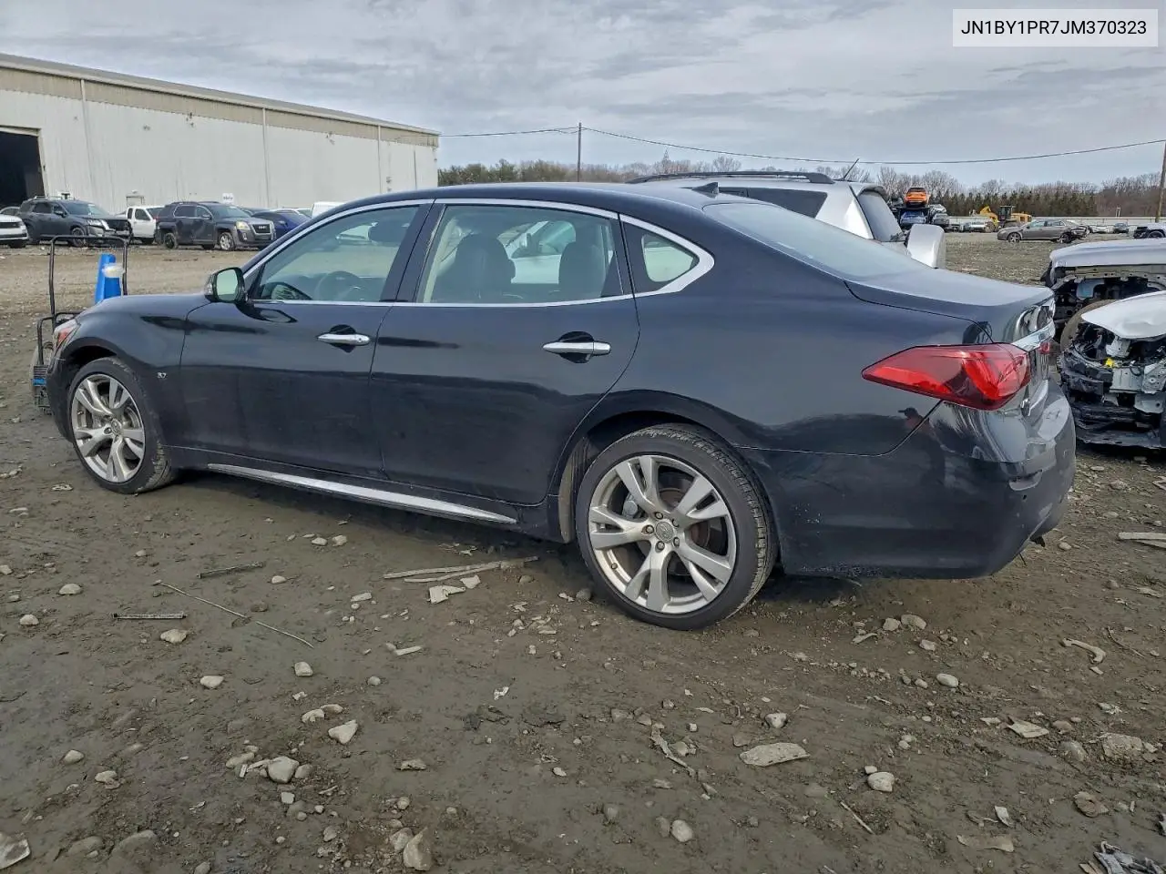 2018 Infiniti Q70L 3.7 Luxe VIN: JN1BY1PR7JM370323 Lot: 99613805