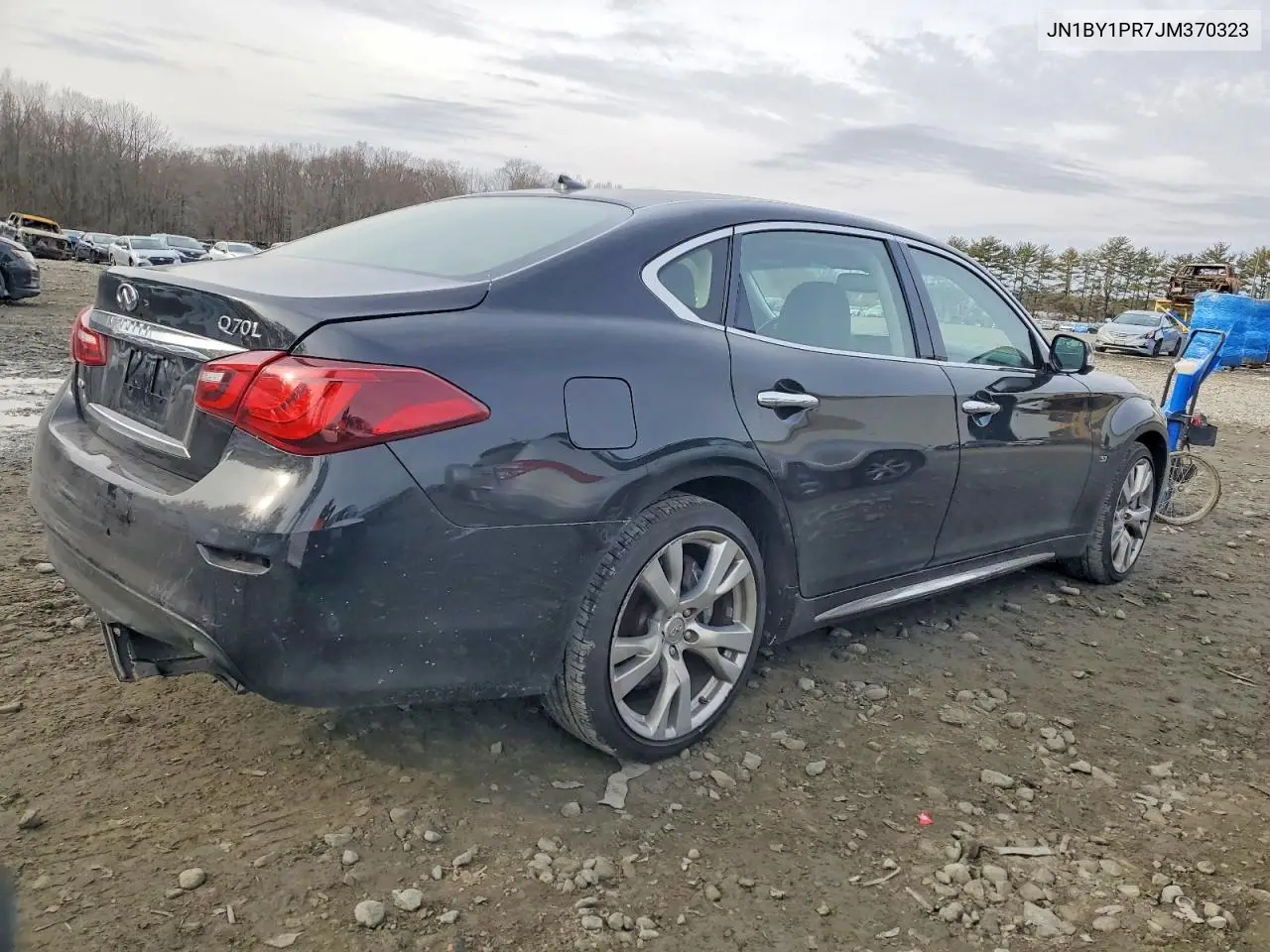 2018 Infiniti Q70L 3.7 Luxe VIN: JN1BY1PR7JM370323 Lot: 99613805
