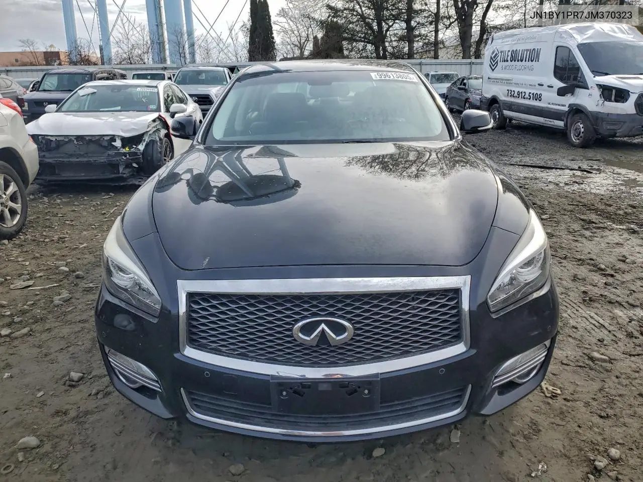 2018 Infiniti Q70L 3.7 Luxe VIN: JN1BY1PR7JM370323 Lot: 99613805