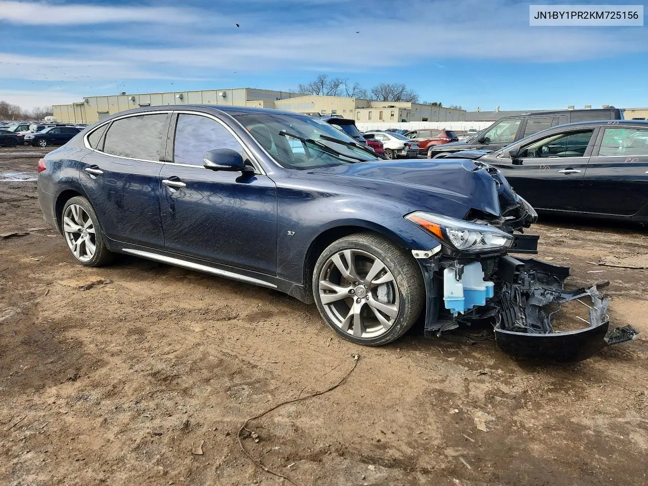 2019 Infiniti Q70L 3.7 Luxe VIN: JN1BY1PR2KM725156 Lot: 46261166