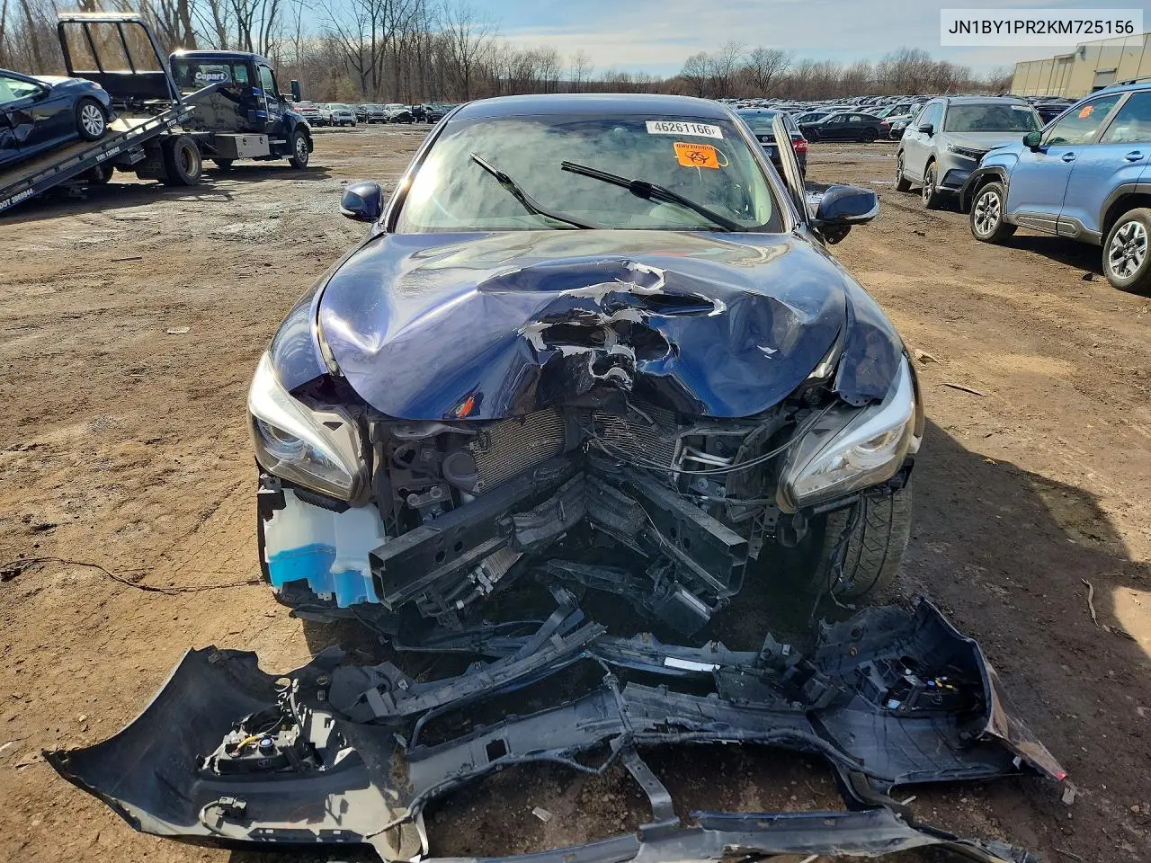 2019 Infiniti Q70L 3.7 Luxe VIN: JN1BY1PR2KM725156 Lot: 46261166