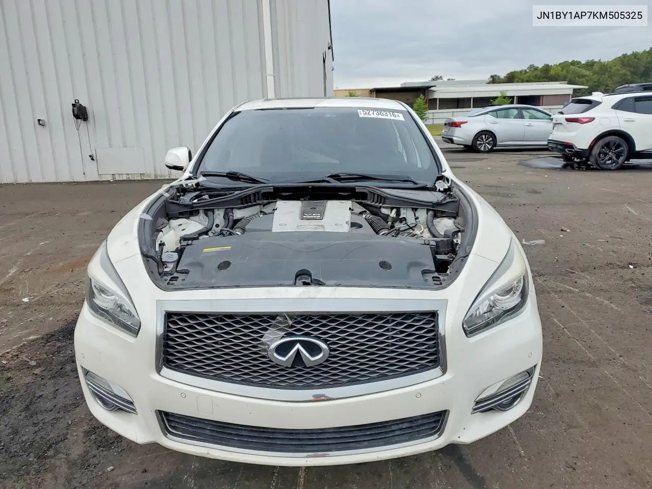 2019 Infiniti Q70 3.7 Luxe VIN: JN1BY1AP7KM505325 Lot: 52736316