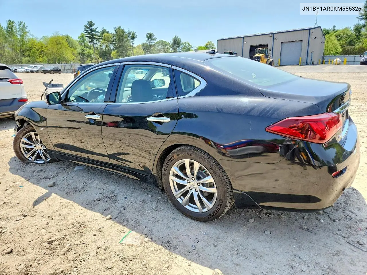 2019 Infiniti Q70 3.7 Luxe VIN: JN1BY1AR0KM585326 Lot: 54009976