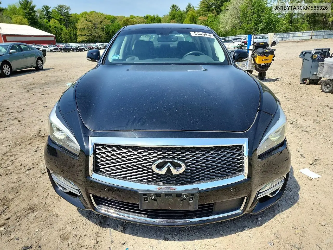2019 Infiniti Q70 3.7 Luxe VIN: JN1BY1AR0KM585326 Lot: 54009976