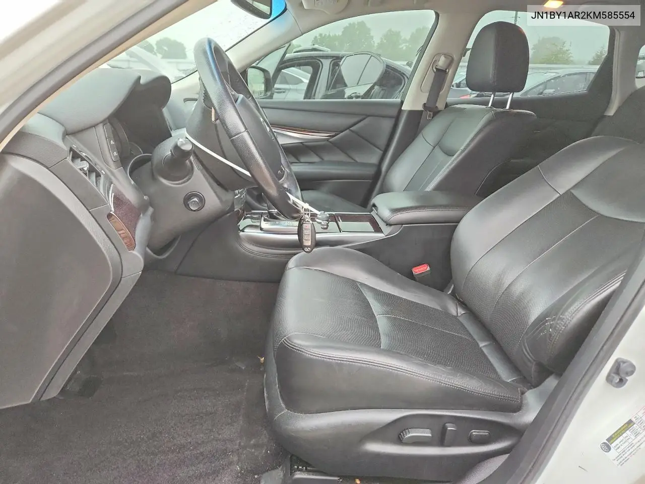 2019 Infiniti Q70 3.7 Luxe VIN: JN1BY1AR2KM585554 Lot: 54353346