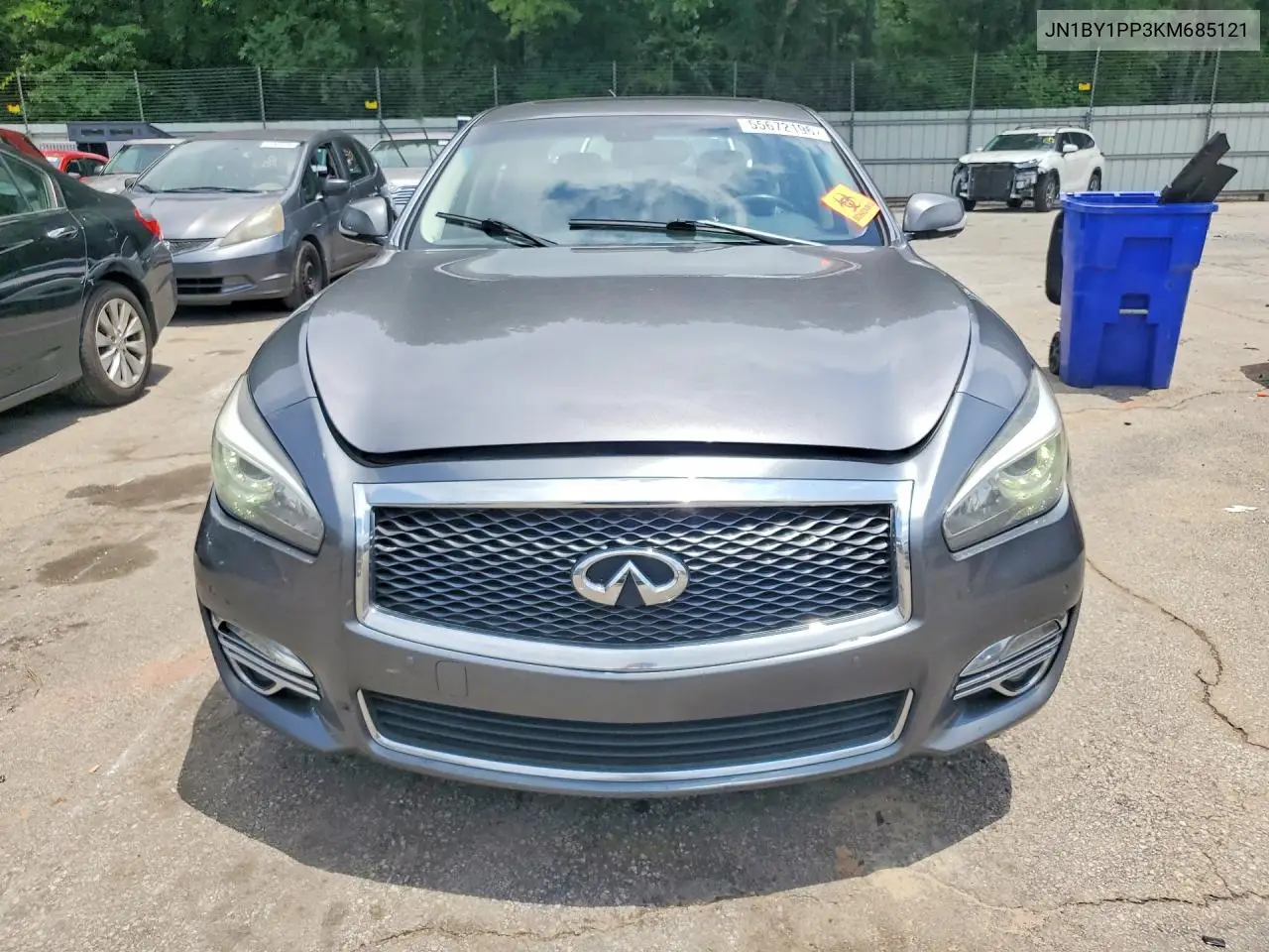 2019 Infiniti Q70L 3.7 Luxe VIN: JN1BY1PP3KM685121 Lot: 55672196