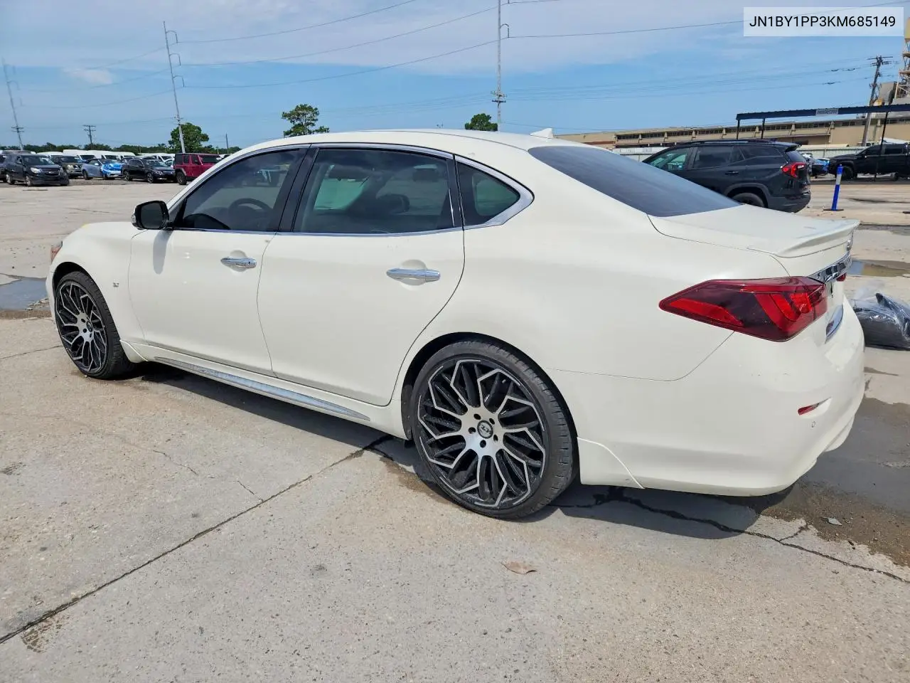2019 Infiniti Q70L 3.7 Luxe VIN: JN1BY1PP3KM685149 Lot: 59128066