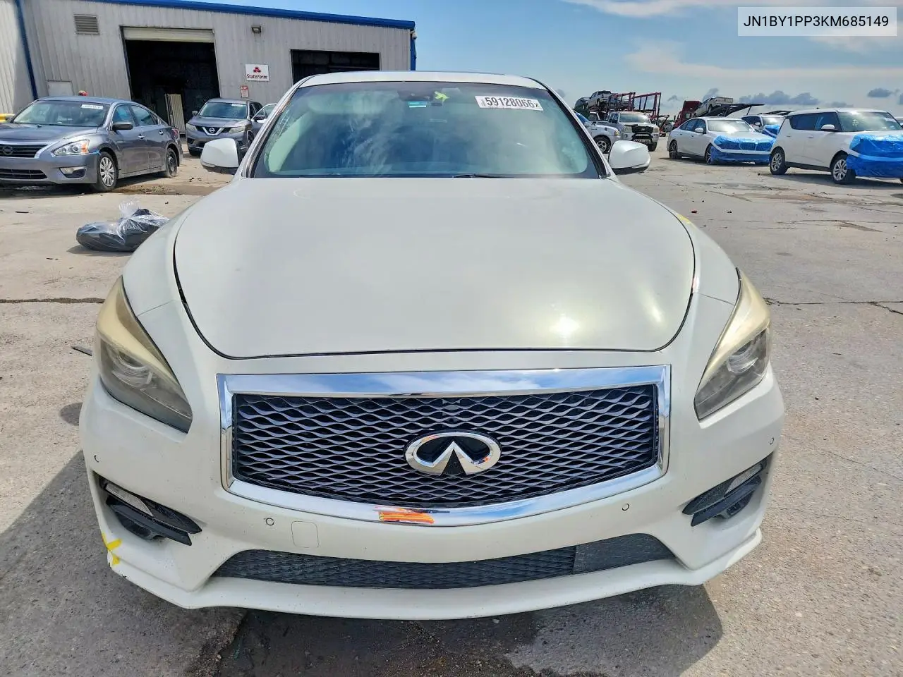 2019 Infiniti Q70L 3.7 Luxe VIN: JN1BY1PP3KM685149 Lot: 59128066