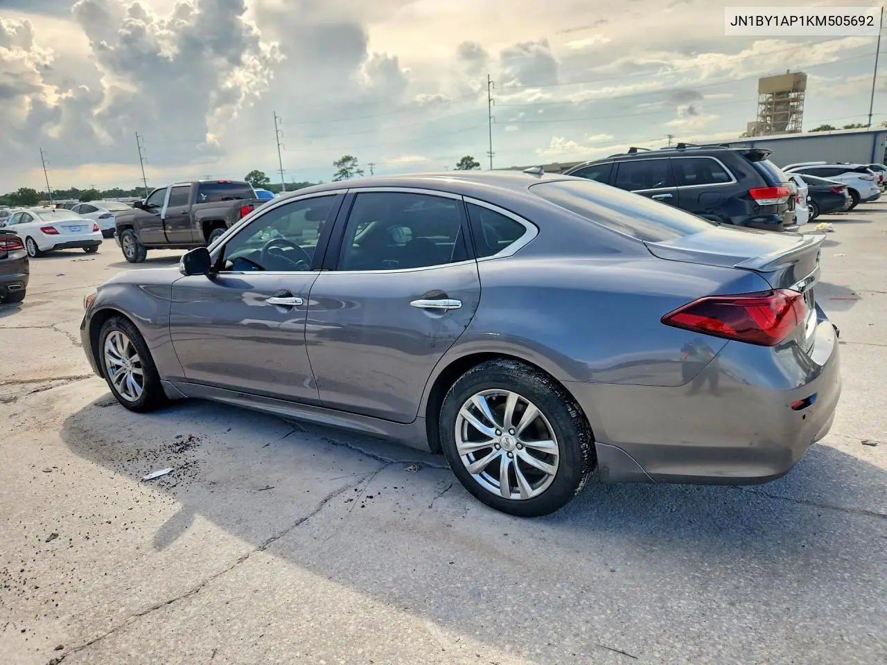 2019 Infiniti Q70 3.7 Luxe VIN: JN1BY1AP1KM505692 Lot: 60207856