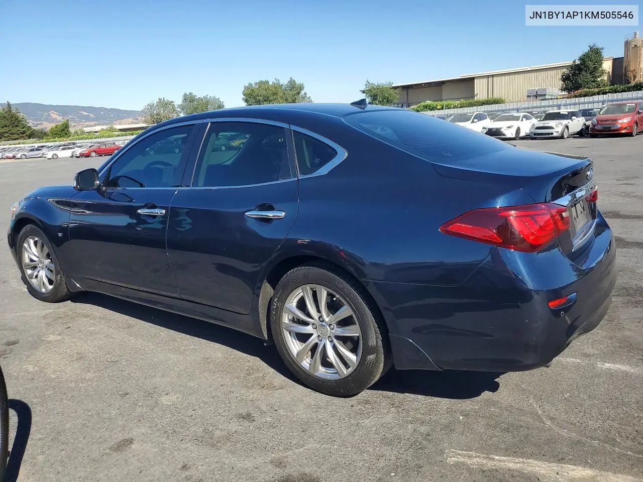 2019 Infiniti Q70 3.7 Luxe VIN: JN1BY1AP1KM505546 Lot: 60472986