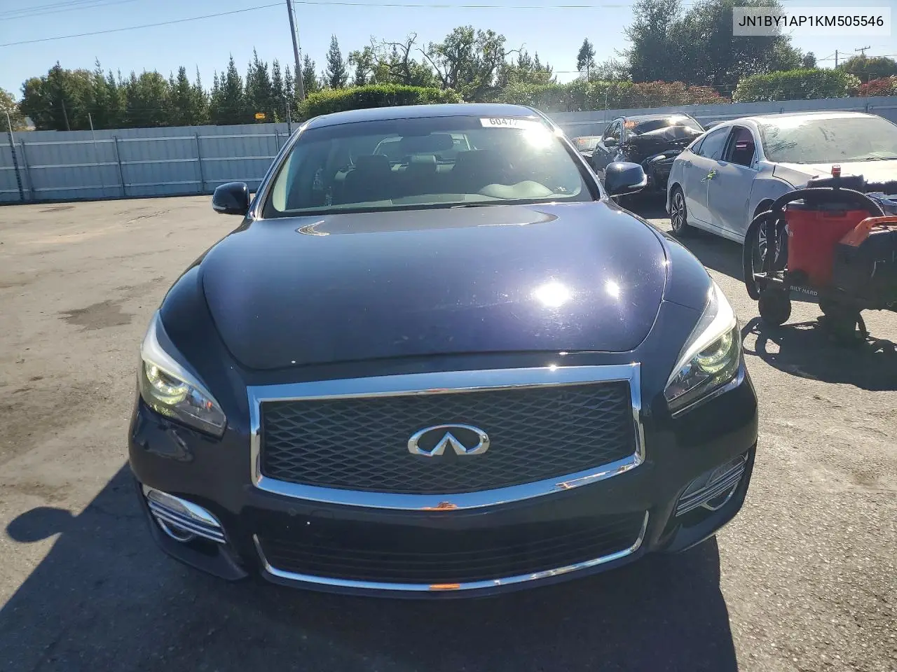 2019 Infiniti Q70 3.7 Luxe VIN: JN1BY1AP1KM505546 Lot: 60472986