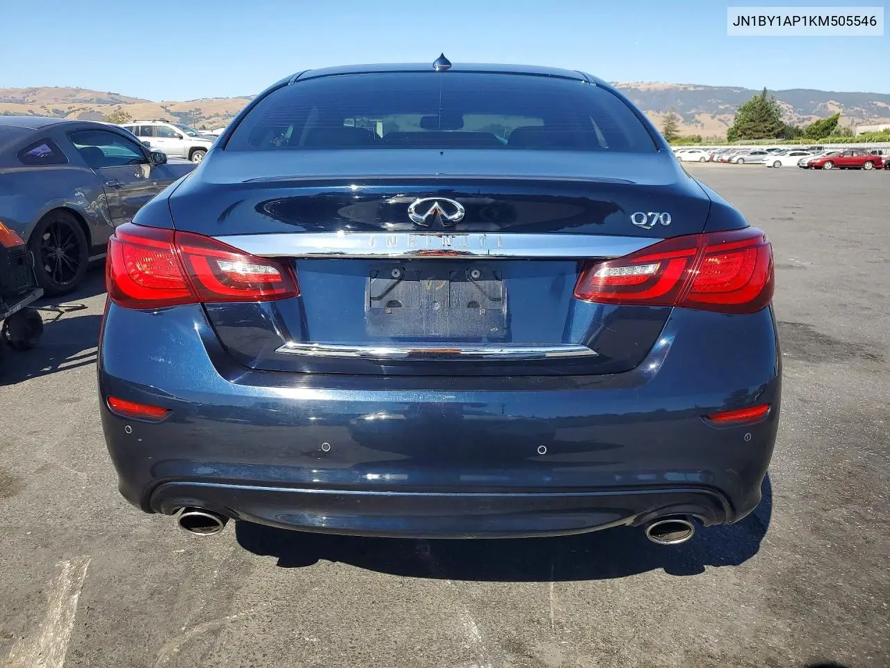 2019 Infiniti Q70 3.7 Luxe VIN: JN1BY1AP1KM505546 Lot: 60472986