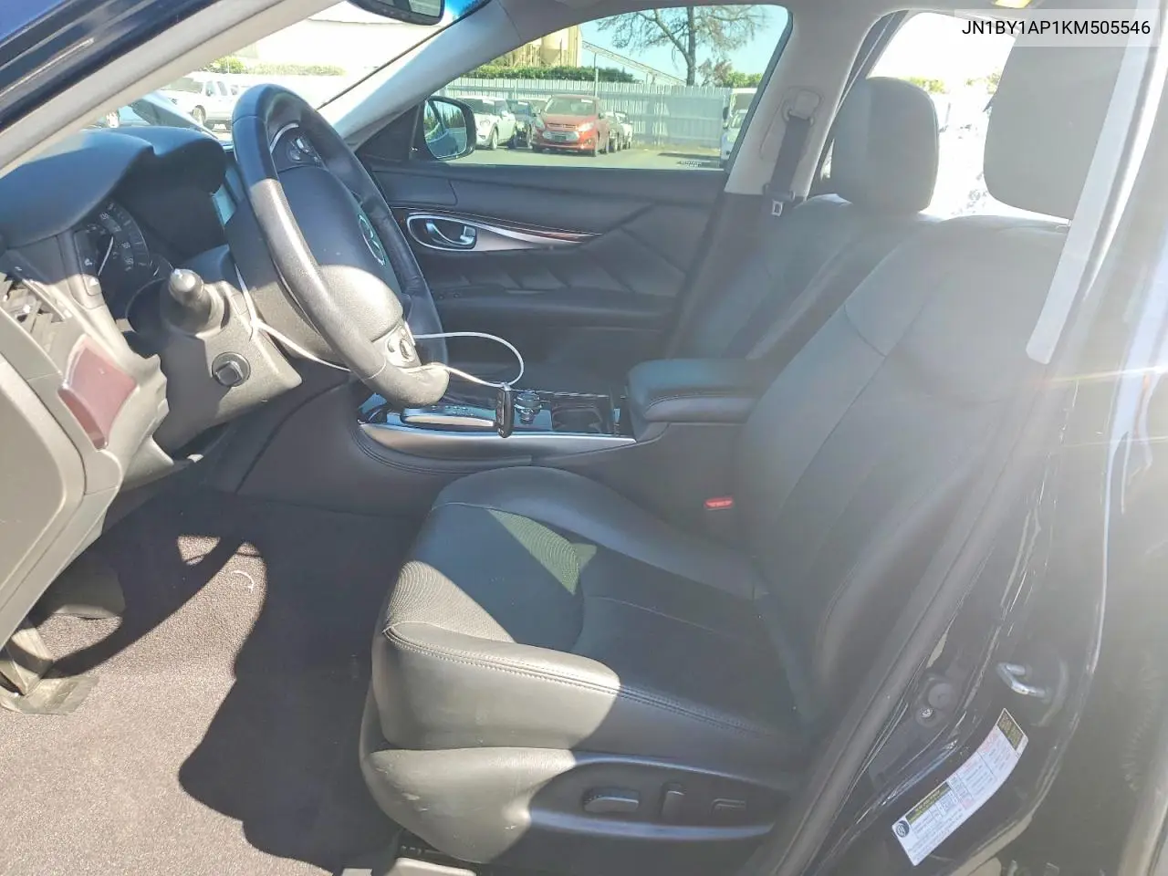 2019 Infiniti Q70 3.7 Luxe VIN: JN1BY1AP1KM505546 Lot: 60472986