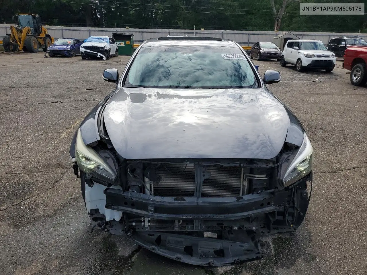 2019 Infiniti Q70 3.7 Luxe VIN: JN1BY1AP9KM505178 Lot: 60635556