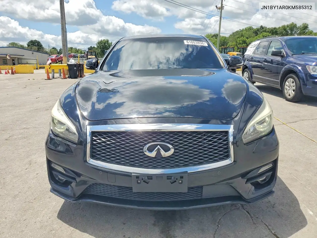 2019 Infiniti Q70 3.7 Luxe VIN: JN1BY1AR0KM585312 Lot: 61803856