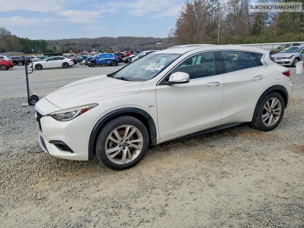 2017 Infiniti Qx30 Base VIN: SJKCH5CPXHA034977 Lot: 42060266