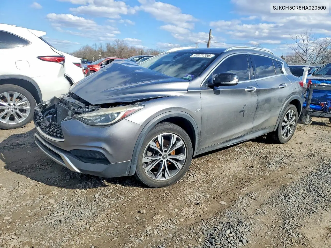 2017 Infiniti Qx30 Luxury VIN: SJKCH5CR8HA020500 Lot: 46181556