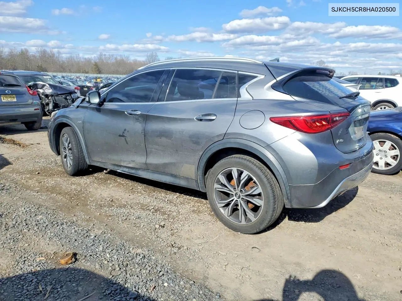 2017 Infiniti Qx30 Luxury VIN: SJKCH5CR8HA020500 Lot: 46181556