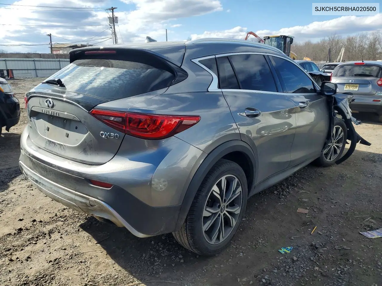 2017 Infiniti Qx30 Luxury VIN: SJKCH5CR8HA020500 Lot: 46181556