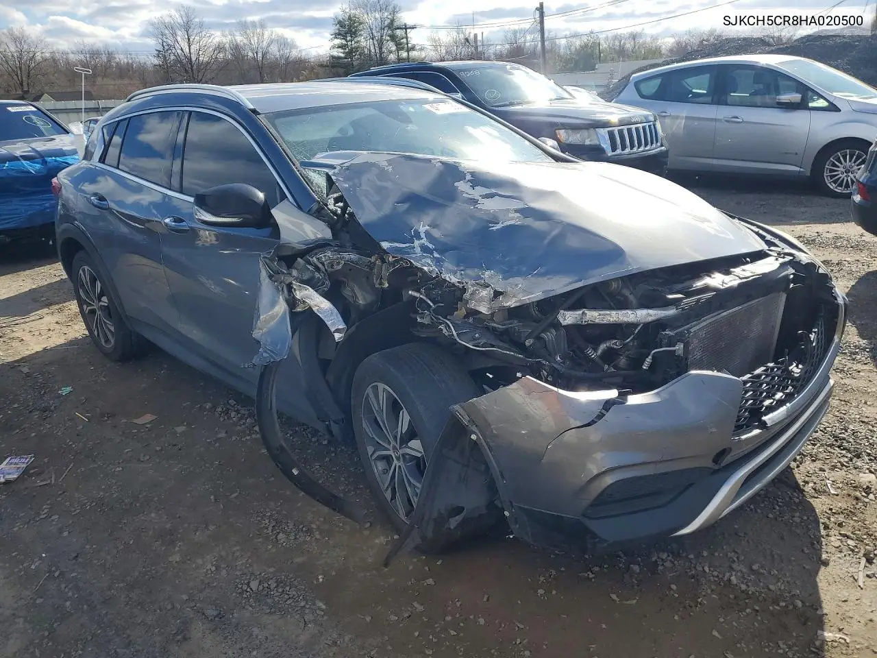 2017 Infiniti Qx30 Luxury VIN: SJKCH5CR8HA020500 Lot: 46181556