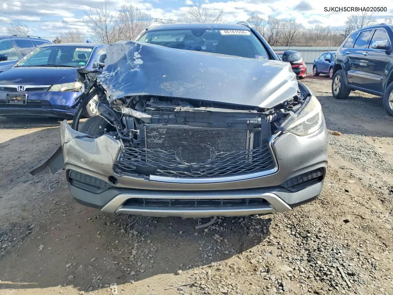2017 Infiniti Qx30 Luxury VIN: SJKCH5CR8HA020500 Lot: 46181556