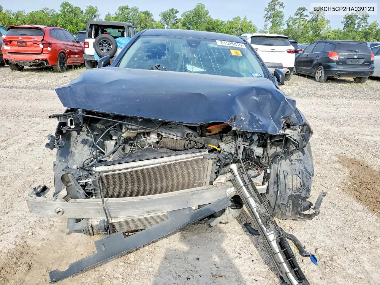 2017 Infiniti Qx30 Base VIN: SJKCH5CP2HA039123 Lot: 51525016