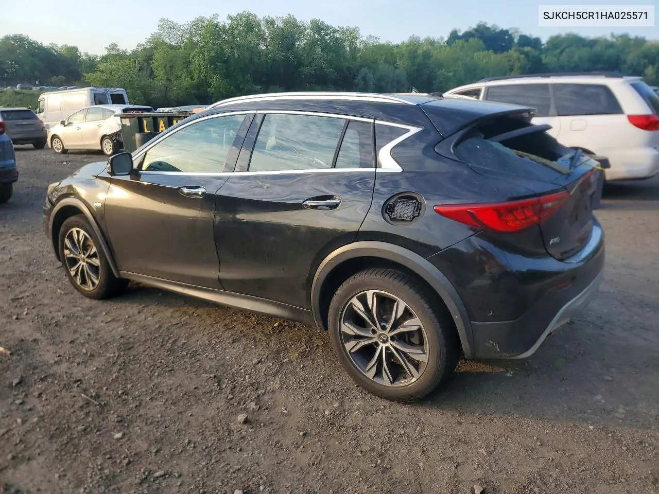2017 Infiniti Qx30 Premium VIN: SJKCH5CR1HA025571 Lot: 54220226