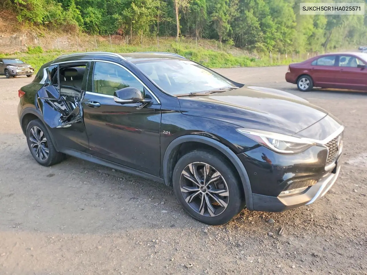2017 Infiniti Qx30 Premium VIN: SJKCH5CR1HA025571 Lot: 54220226