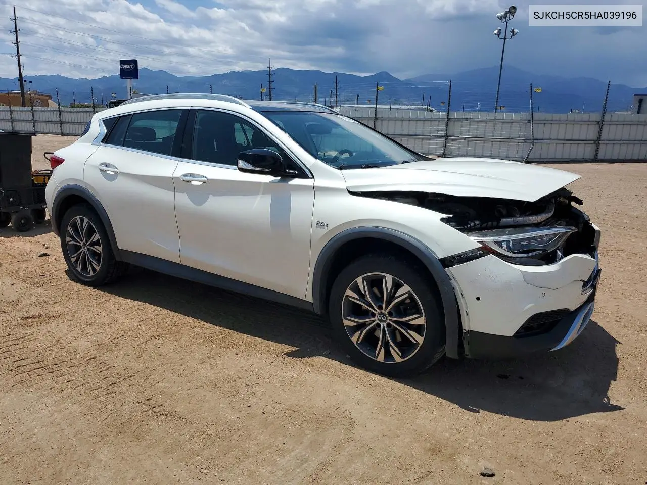 2017 Infiniti Qx30 Premium Awd VIN: SJKCH5CR5HA039196 Lot: 61084966