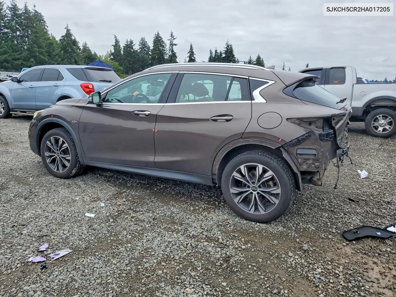 2017 Infiniti Qx30 Premium VIN: SJKCH5CR2HA017205 Lot: 61216626