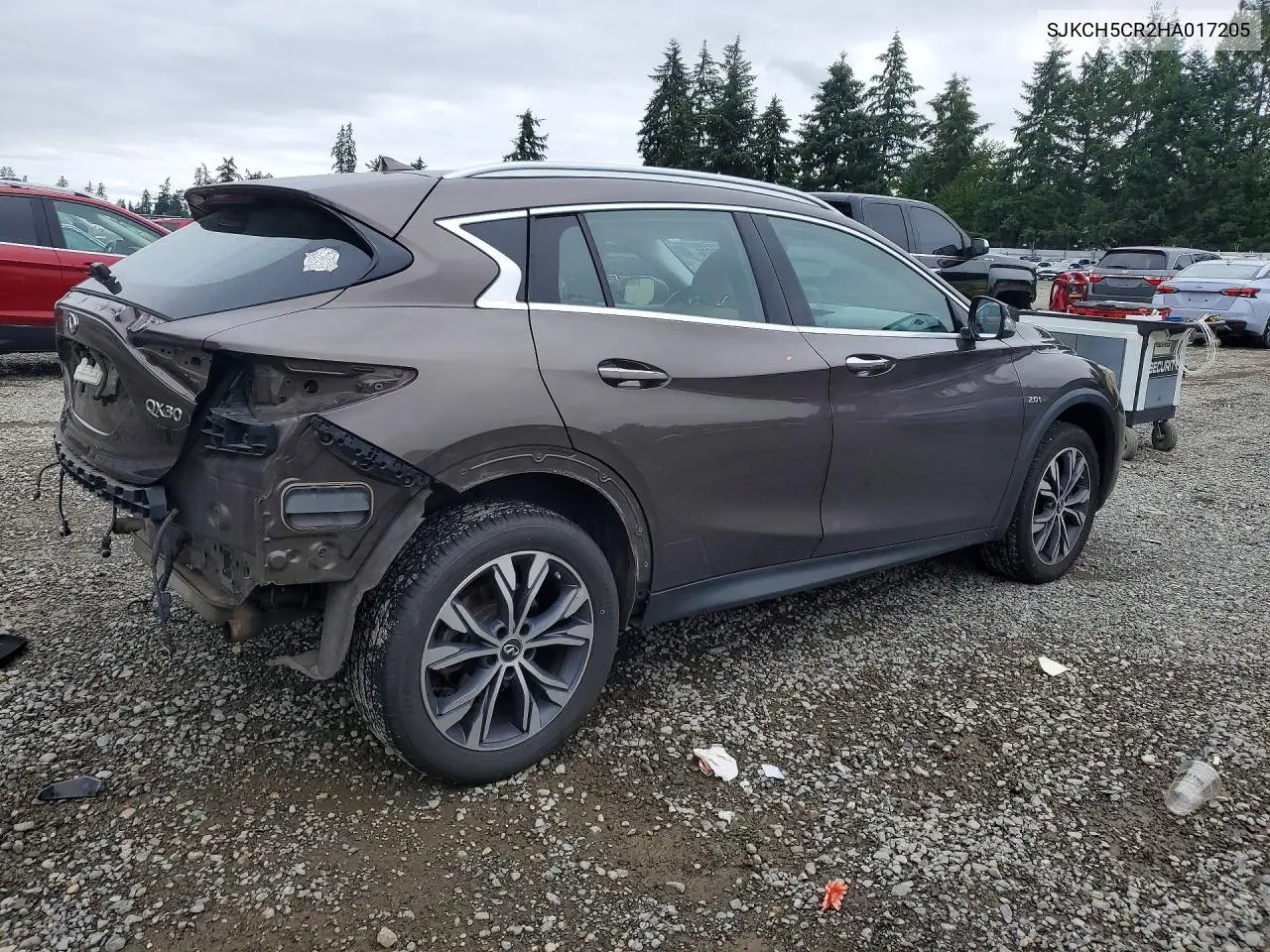 2017 Infiniti Qx30 Premium VIN: SJKCH5CR2HA017205 Lot: 61216626
