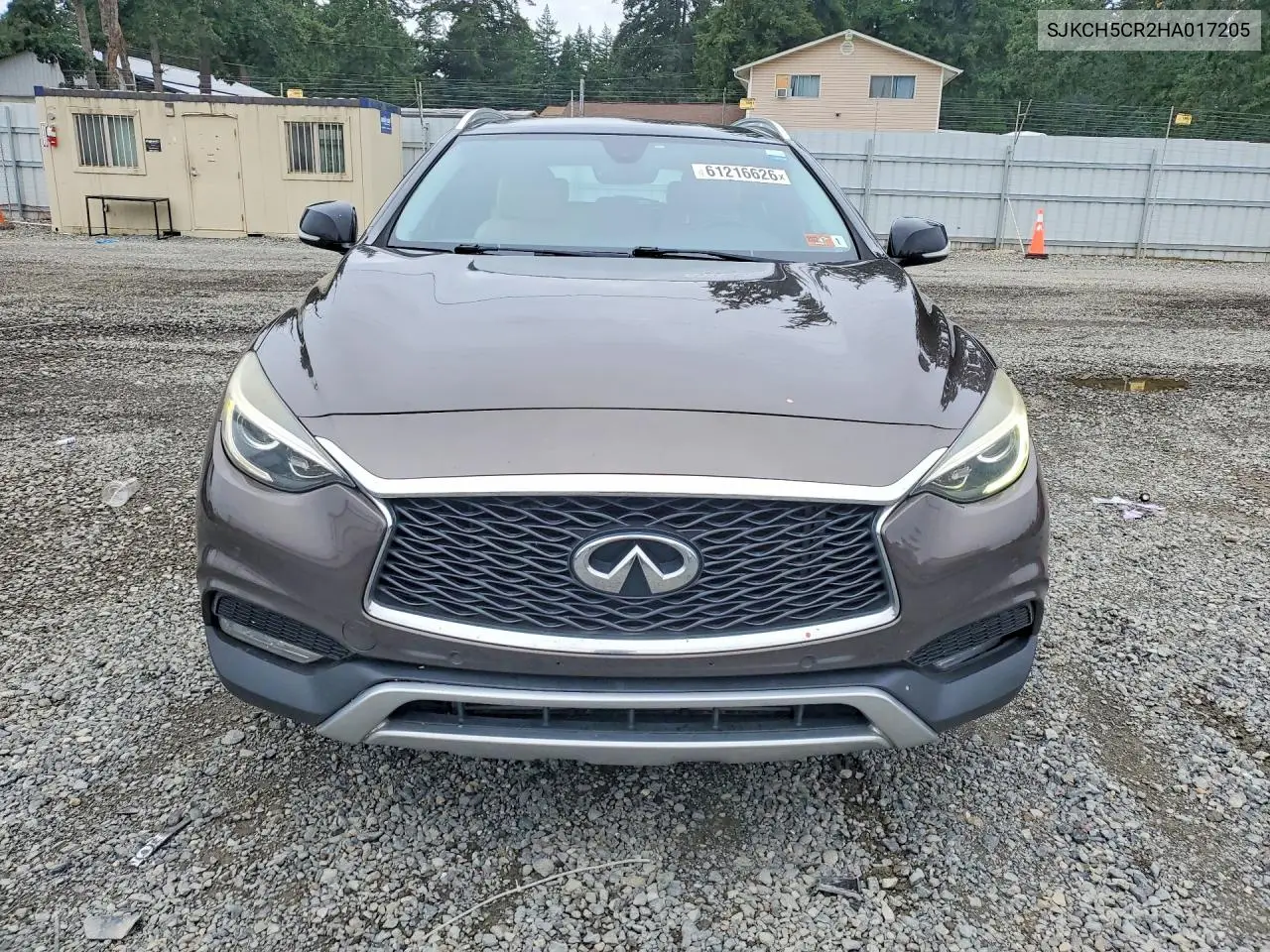 2017 Infiniti Qx30 Premium VIN: SJKCH5CR2HA017205 Lot: 61216626
