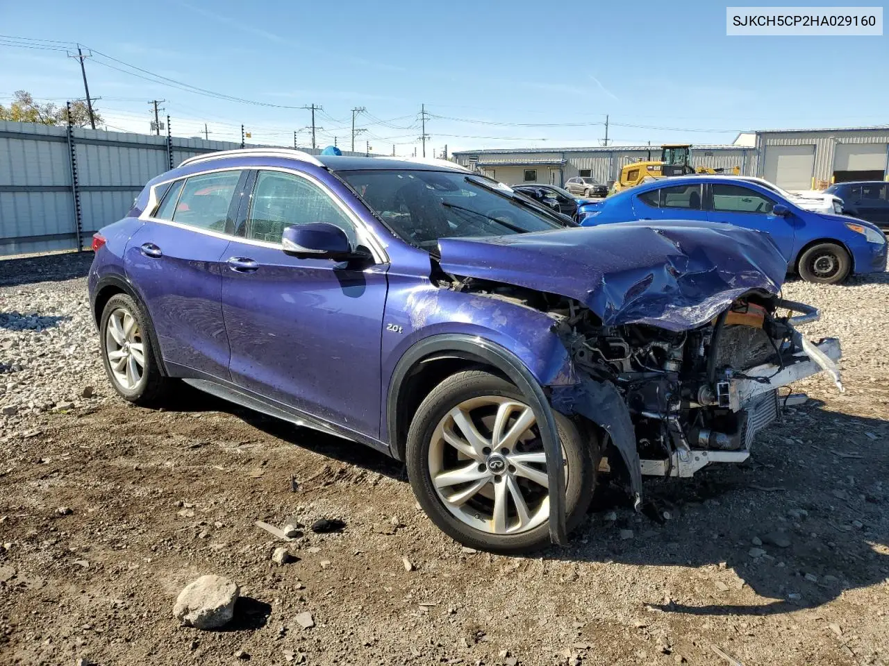 2017 Infiniti Qx30 Base VIN: SJKCH5CP2HA029160 Lot: 90228885