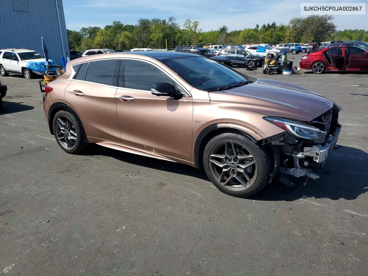 2018 Infiniti Qx30 Sport VIN: SJKCH5CP0JA002867 Lot: 46827076