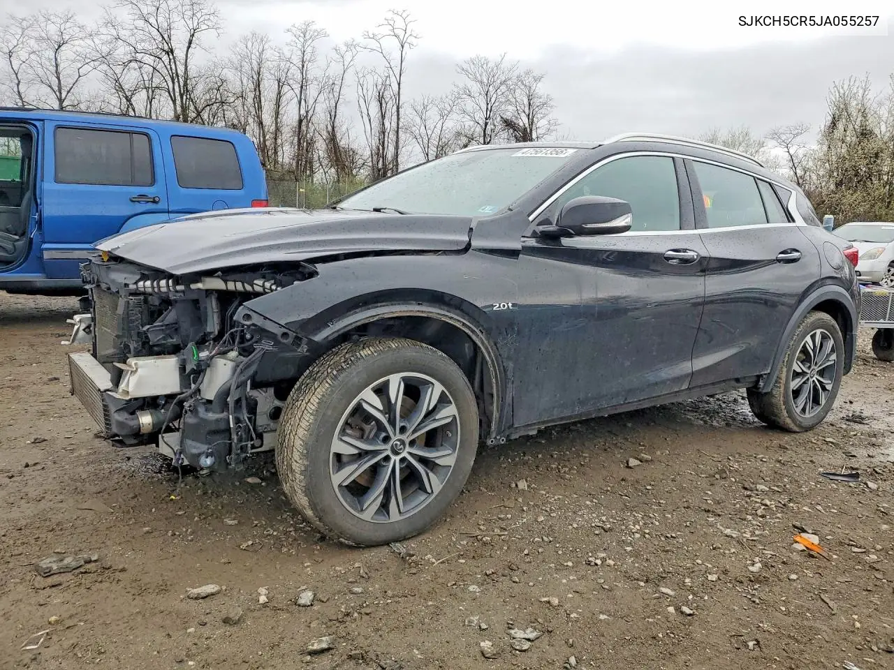 2018 Infiniti Qx30 Premium VIN: SJKCH5CR5JA055257 Lot: 47561356