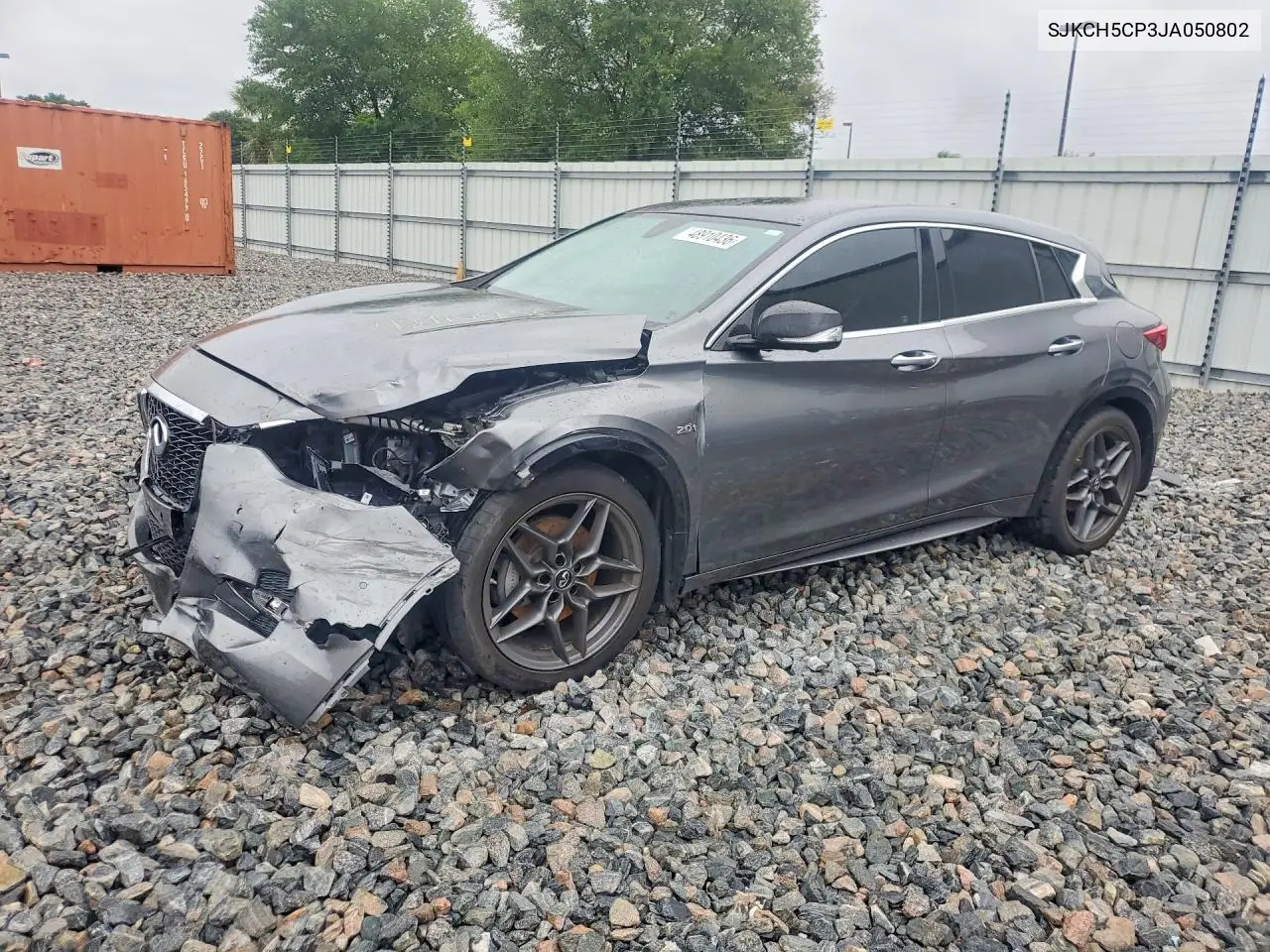 2018 Infiniti Qx30 Sport VIN: SJKCH5CP3JA050802 Lot: 48910436