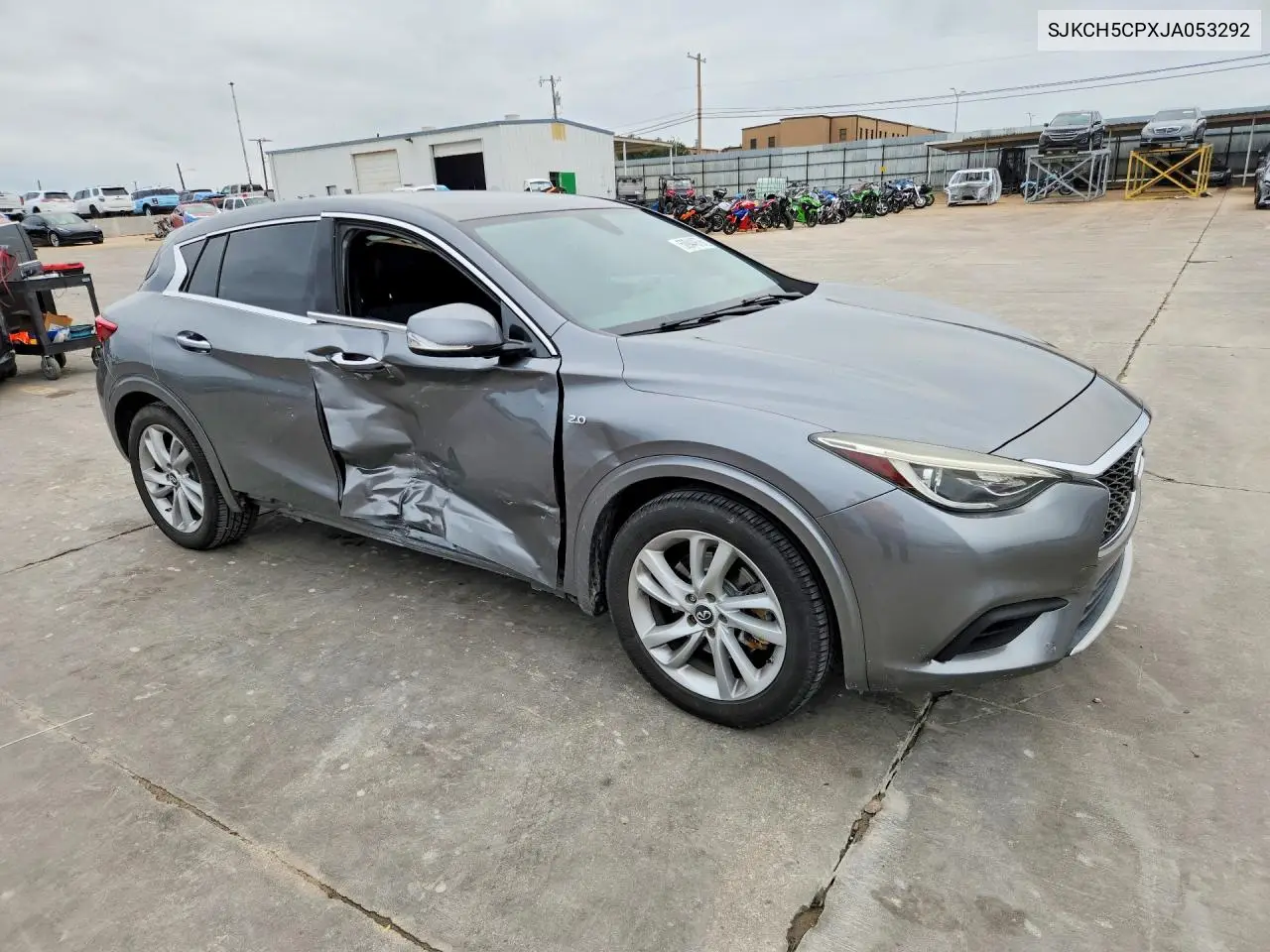 2018 Infiniti Qx30 Luxury VIN: SJKCH5CPXJA053292 Lot: 50944976
