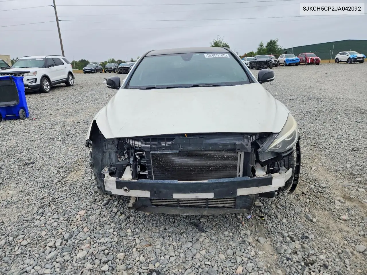 2018 Infiniti Qx30 Sport VIN: SJKCH5CP2JA042092 Lot: 52068706